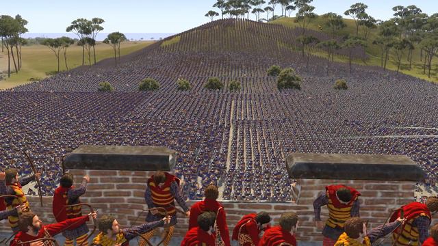 POMPEY SIEGEING ROME - Total War ROME 2 смотреть онлайн