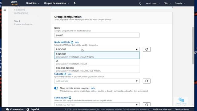 04-Tutorial. Crear un cluster Kubernetes en AWS. Crear los nodos смотреть онлайн