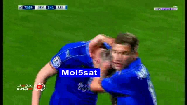 Sevilla 2 - 1 Leicester City смотреть онлайн