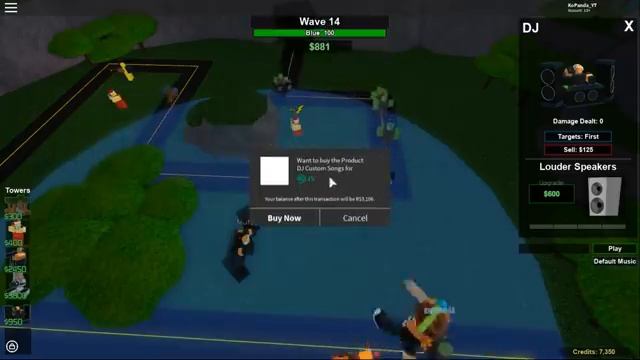 ?ОМГ ОБНОВА ?РОБЛОКС ТОВЕР БАТЛС ДиДжей ?Roblox Tower Battles DJ смотреть онлайн