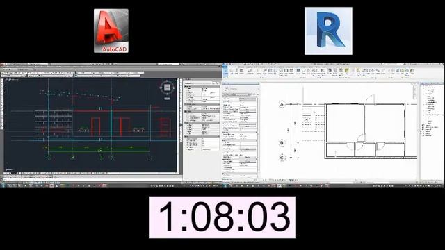 Diferencias entre autocad y revit- Comparacion en 5 minutos *2018* смотреть онлайн