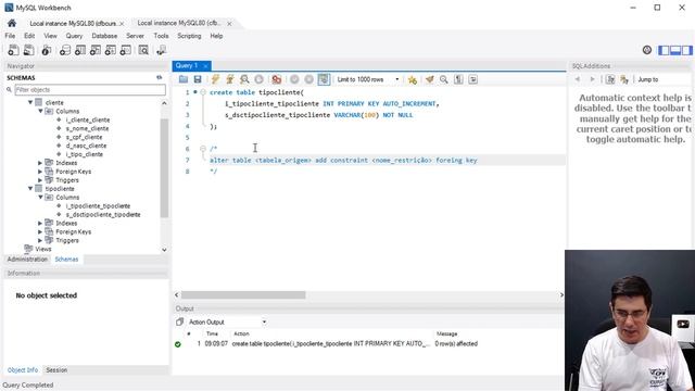 SQL Foreign Key (Chave estrangeira) - Curso de SQL - Aula 05 смотреть онлайн