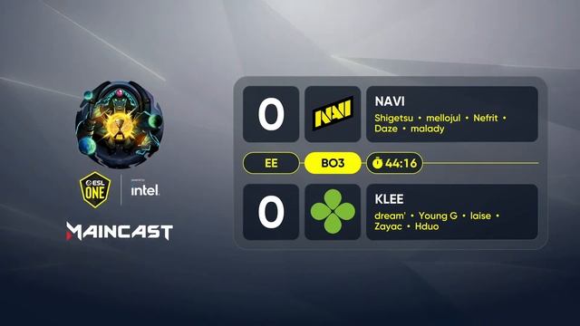 [UA] Закриті кваліфікації ESL One Kuala Lumpur 2023 | NAVI проти KLEE смотреть онлайн