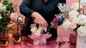 МАСТЕР-КЛАСС | СОЗДАНИЕ ЦВЕТОЧНОЙ КОМПОЗИЦИИ ВО ФЛОРИСТИЧЕСКОЙ СУМОЧКЕ