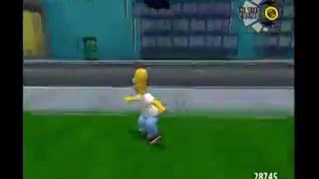 Lets Play Simpsons Skateboarding смотреть онлайн