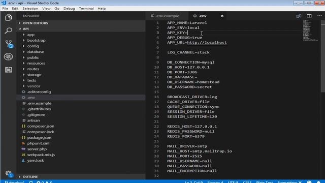 Como Gerar A Laravel APP KEY смотреть онлайн