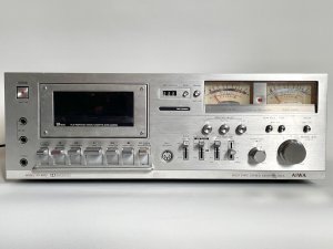 Винтажная стереокассетная дека AIWA AD-6800 - высотой в 3 головы - Сделано в Японии-1976-по-1978-год