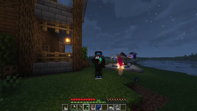 Ванильное выживание в Minecraft #16 | Построили красивый фонтан! #minecraft  #minecraftshorts