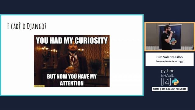 Apresentando graphene uma lib graphql para o django - Ciro Valente Filho [PyBR14] смотреть онлайн