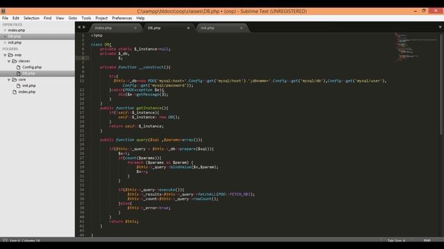 PHP Object Oriented Programming Build a Login System [ part4 ] смотреть онлайн