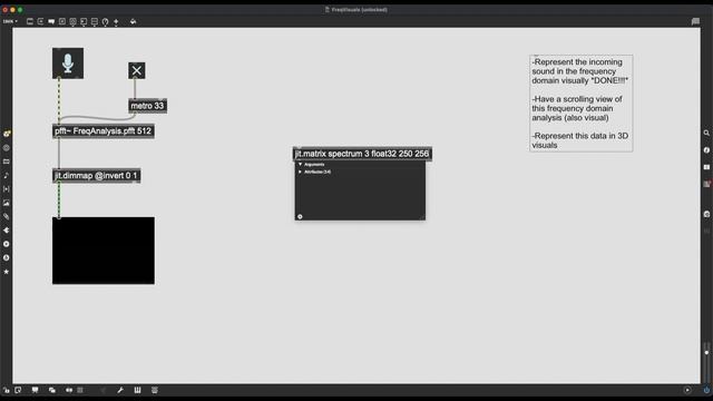 Visualising the Audio Spectrum in 3D - Max/MSP Tutorial смотреть онлайн