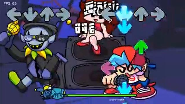 Friday Night Funkin' Vs Jevil Mod (The World Revolving) смотреть онлайн