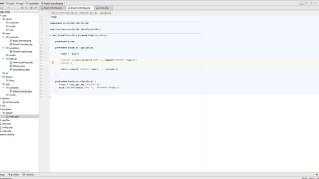Интернет магазин с нуля на php Выпуск №11 доработка методов шаблонизатора базового класса смотреть онлайн