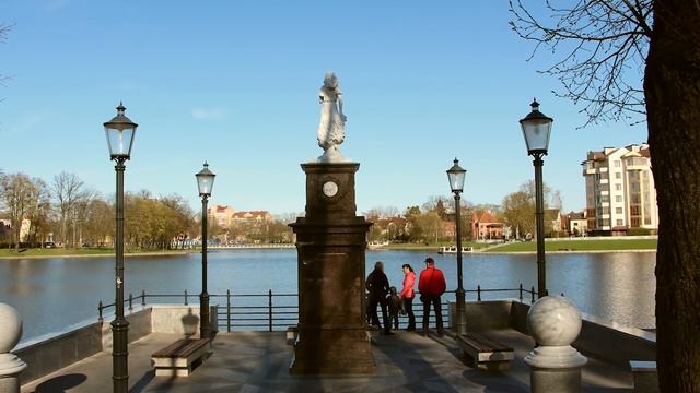 Верхнее озеро Калининград. Верхний пруд. Oberteich Kaliningrad. Обертайх. смотреть онлайн