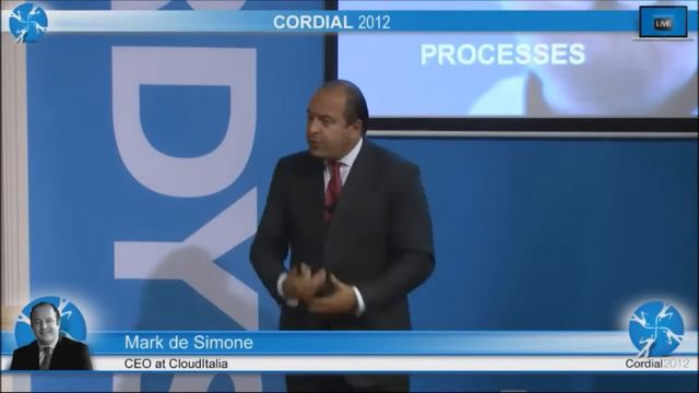 CloudItalia, Mark de Simone - Cordial 2012 Keynote смотреть онлайн
