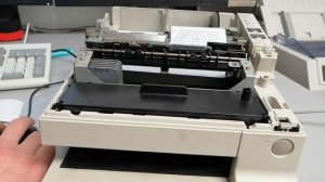 Epson tm-u950 test after refurbishing