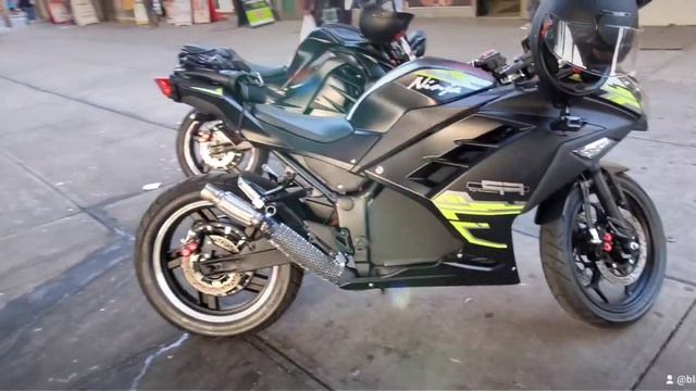 Fly wing ninja kawasaki z1000 electric motorcycles смотреть онлайн