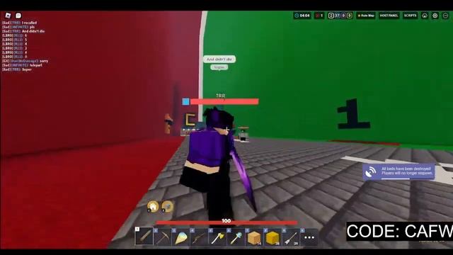 CUSTOM MATCHES! ROBLOX BEDWARS LIVE? смотреть онлайн