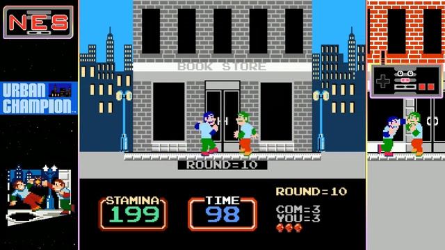 Urban Champion (NES) - LongPlay смотреть онлайн