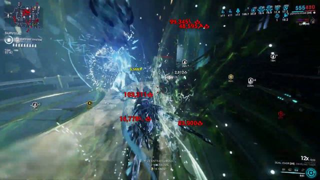 Warframe Steel Path Solo Survival 1 hour | Zephyr Prime & Dual Ichor Incarnon Build & CRAZY DMG! смотреть онлайн