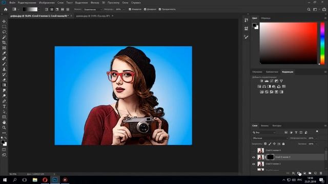Как сделать эффект комикса в фотошопе смотреть онлайн