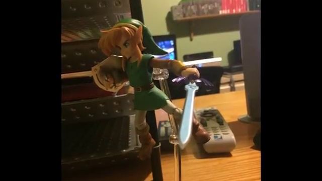 The legend of Zelda A Link between Worlds Figma Link Review смотреть онлайн