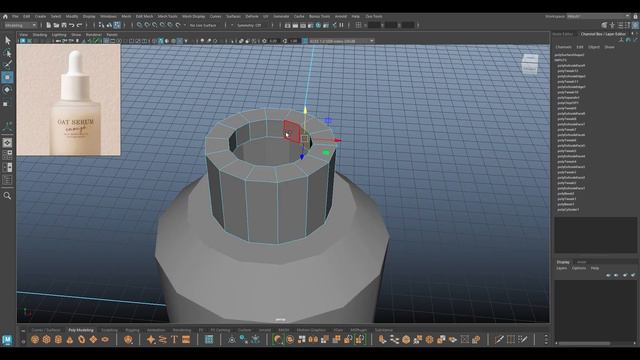 How to Design 3D Serum Bottle - Product Modeling in Maya 2024 смотреть онлайн