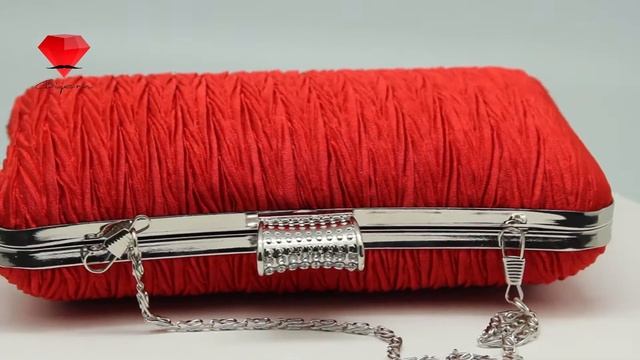 Bije.ru: Красная сумочка-футляр из атласа Andrea (Эндриа) смотреть онлайн