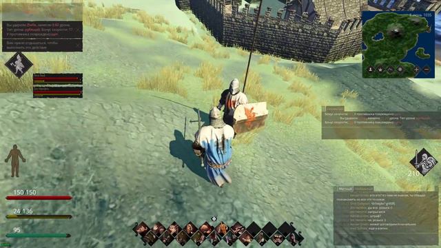 Life is feudal (Эпик бой возле замка) смотреть онлайн