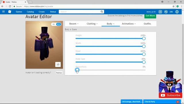 NEW SCALE BODY SCALING - Roblox смотреть онлайн