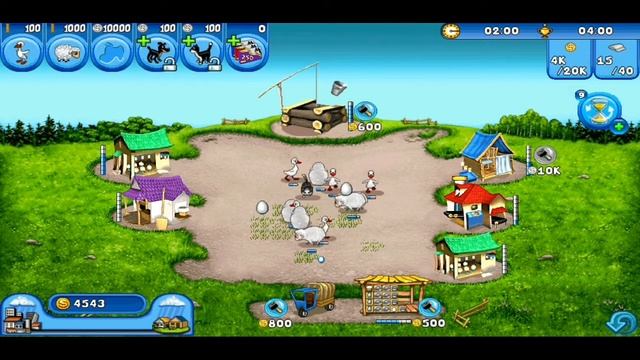 Перепрохождение игры Весёлая ферма (бесплатная версия(Android)) Нов. ур. 4 (Жёлт. дорожка) на золот смотреть онлайн