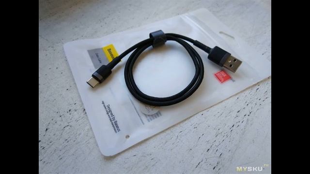 Baseus USB кабель с разьемом USB type-C с поддержкой Quick Charge QC3.0 длиной 50 см | #Обзор смотреть онлайн