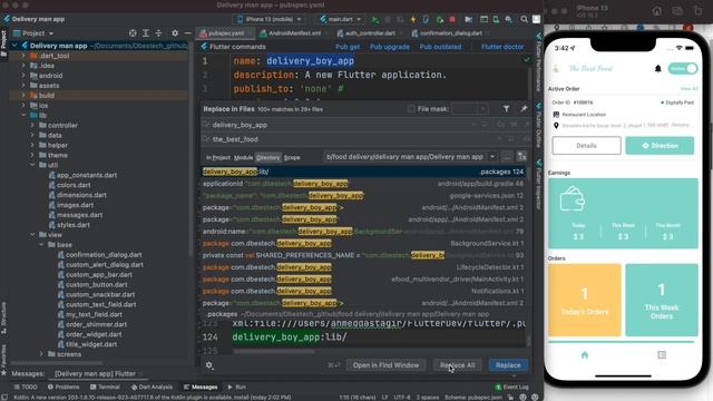 Change Flutter Project Name смотреть онлайн