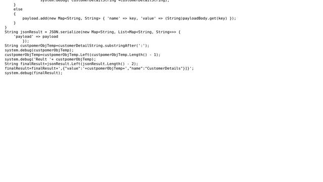Salesforce: json.serialized reorders the attributes in a json (2 Solutions!!) смотреть онлайн