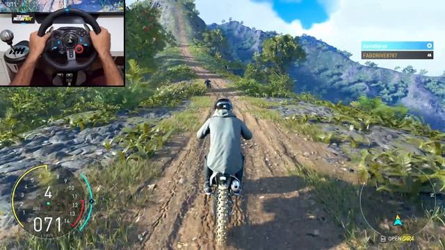 Yamaha YZ450F & Suzuki RM-Z450 | The Crew Motorfest | Logitech G29 + Shifter Gameplay