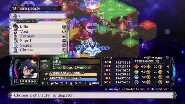 Fastest way from Level 1-9999 (Generic Monster Characters) in Disgaea 5 смотреть онлайн