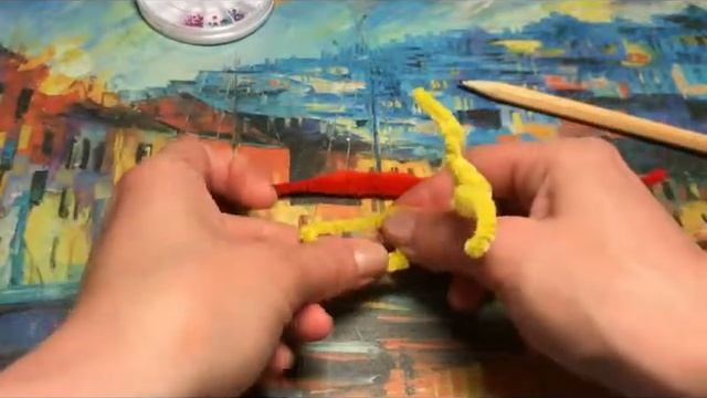 Улитка из пушистой проволоки (проволока шенил). Поделки из пушистой проволоки смотреть онлайн