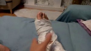 Перелом пяточной кости - Часть 3 прошел месяц.