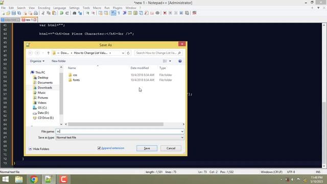 How to Change List Value Base on Dropdown in JavaScript смотреть онлайн