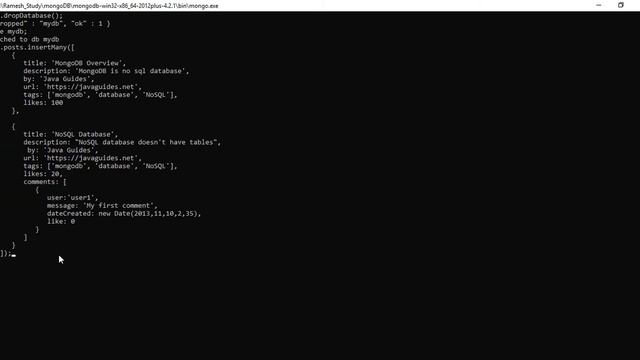 MongoDB Tutorial 9 - MongoDB Update Document смотреть онлайн