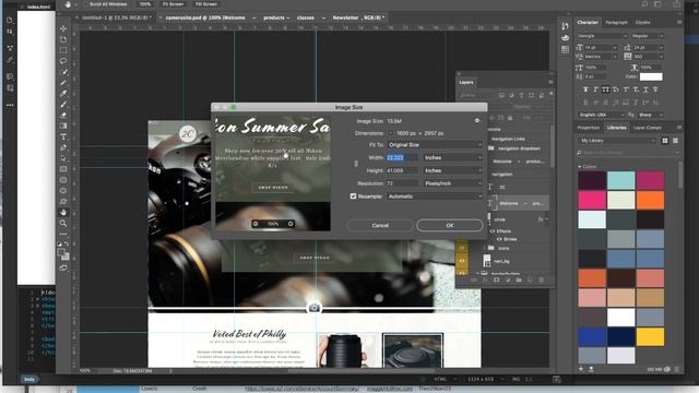 Moving for Photoshop to Dreamweaver: Setting up your folder and navbar смотреть онлайн