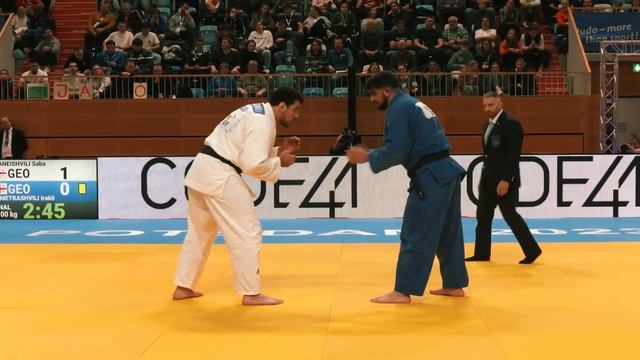 Saba Inaneishvili (GEO) V Irakli Demetrashvili (GEO) | U23 European Championships 2023, Final смотреть онлайн