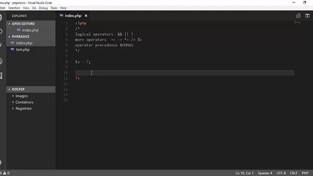 Basic PHP & MYSQL...LOGICAL OPERATORS | luuqada somali смотреть онлайн