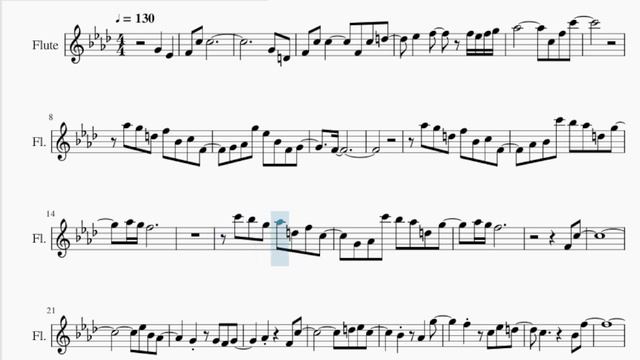 Flute Sheet Music: How to play Tears of the Kingdom Theme (Zelda) by Manaka Kataoka смотреть онлайн