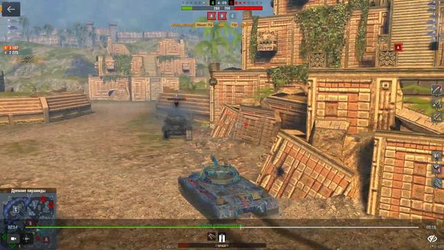 Взял мастера на объект 752 в Tanks Blitz смотреть онлайн