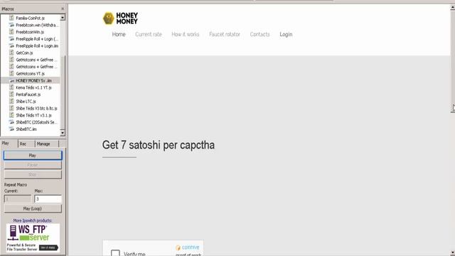 A melhor faucet + Script (Ganhando 50.000 satoshis no automático) смотреть онлайн