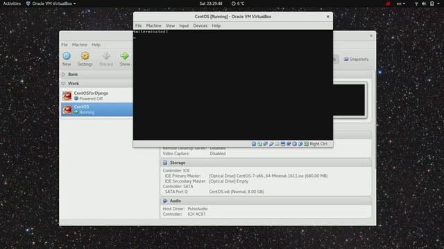 Установка CentOS