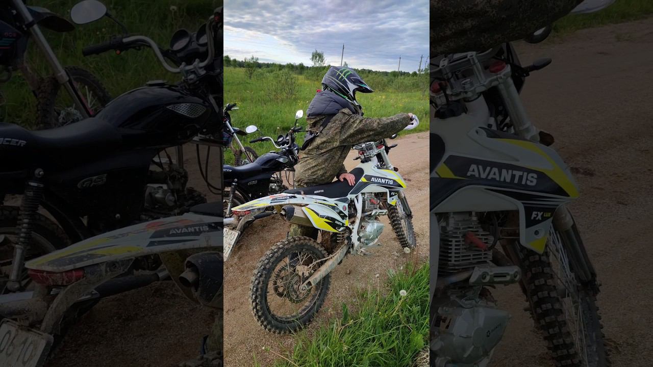 Выхлоп на разных мотоциклах #shorts #выхлоп #avantis #bse #питбайк #альфа #мопед #эндуро #мото смотреть онлайн