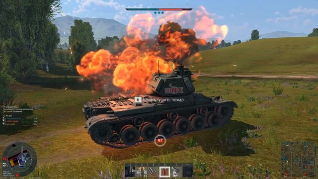 НА ЭТОМ ТАНКЕ служил Арнольд Шварценеггер | M47 War Thunder смотреть онлайн