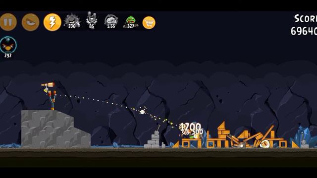 Rovio Classics : Angry Birds - MINE AND DINE Part 2 All Levels 1-15 | Angry Birds Rovio Classics